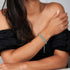 Liens de paon | Bracelet Mini Kismet | Sarcelle x Argent